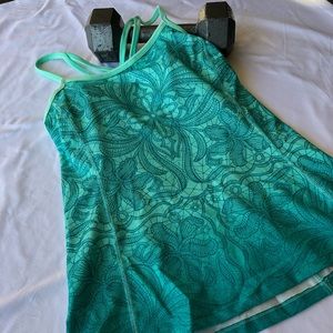 Green Athleta Harmonious Tank Top XXS